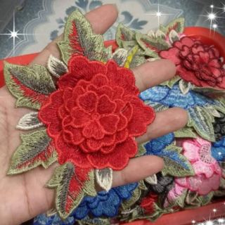 Hoa vải thêu 3D