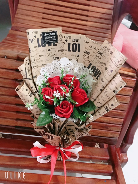 Bó hoa sáp thơm cao cấp