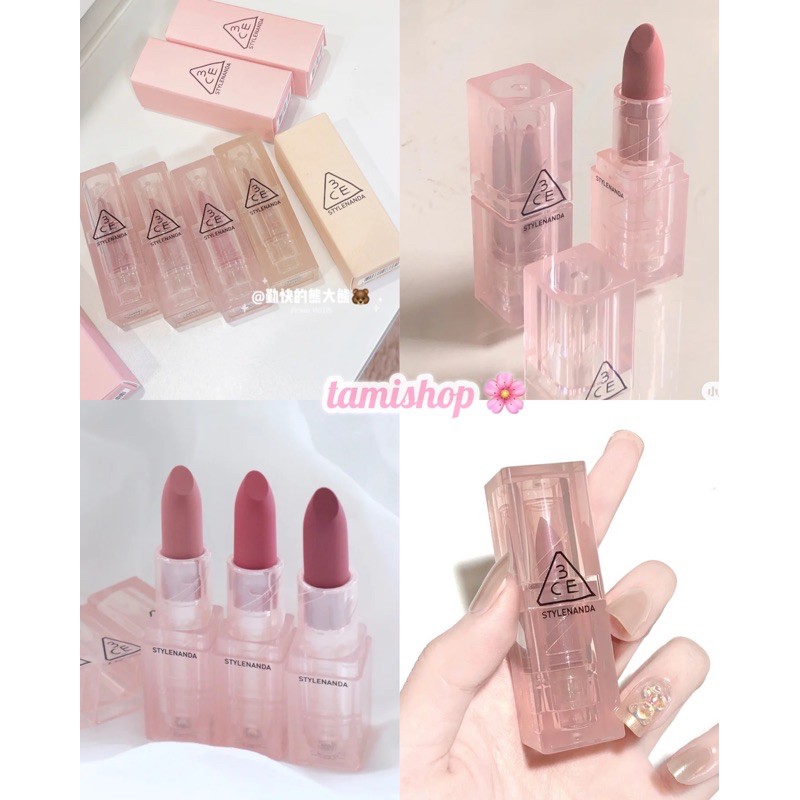 SON 3CE CLEAR WARM &amp; COOL SOFT MATTE LIPSTICK