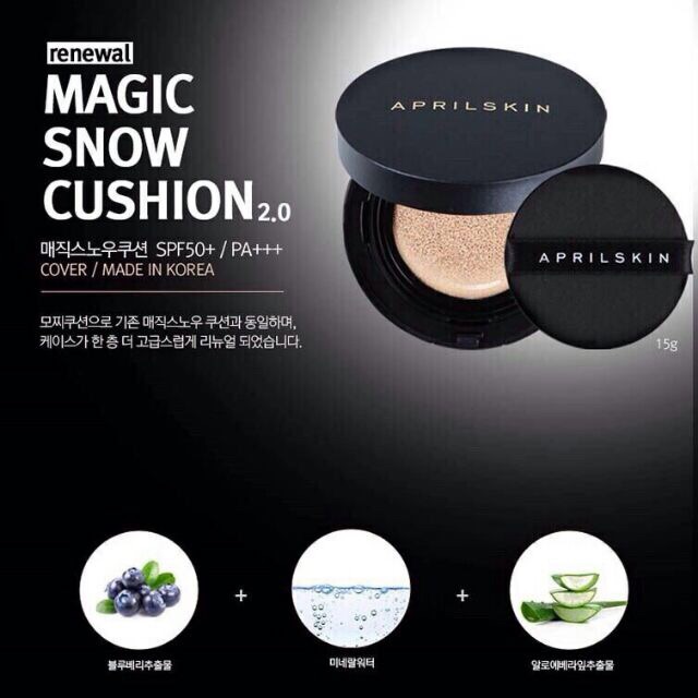 📍💚💚TẶNG QUÀ+ GIẢM SHOCK: Phấn nước ma thuật April skin chính hãng