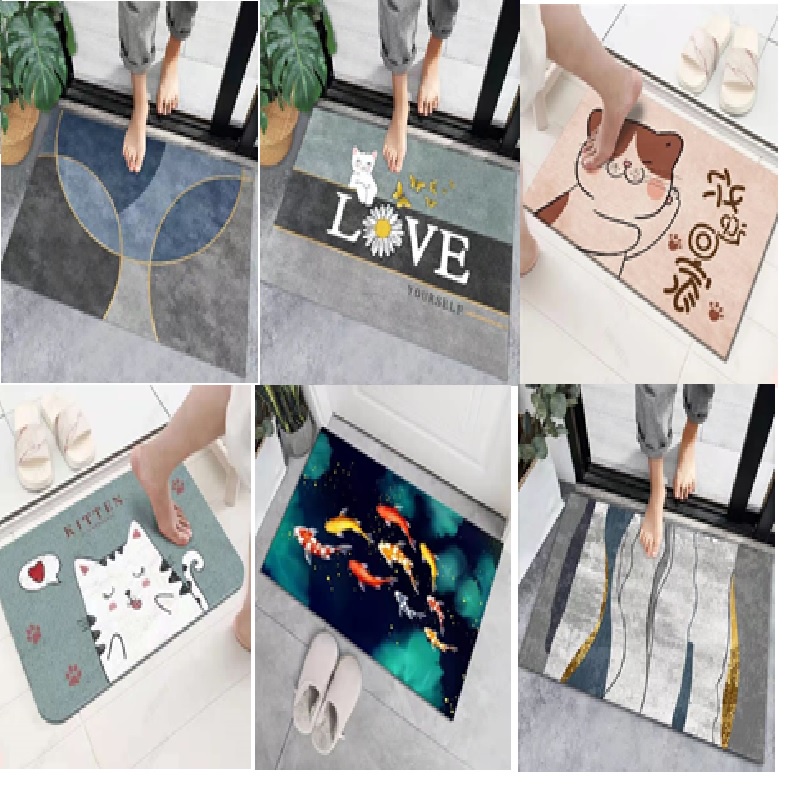 Thảm chùi chân, thảm lau chân hình thú