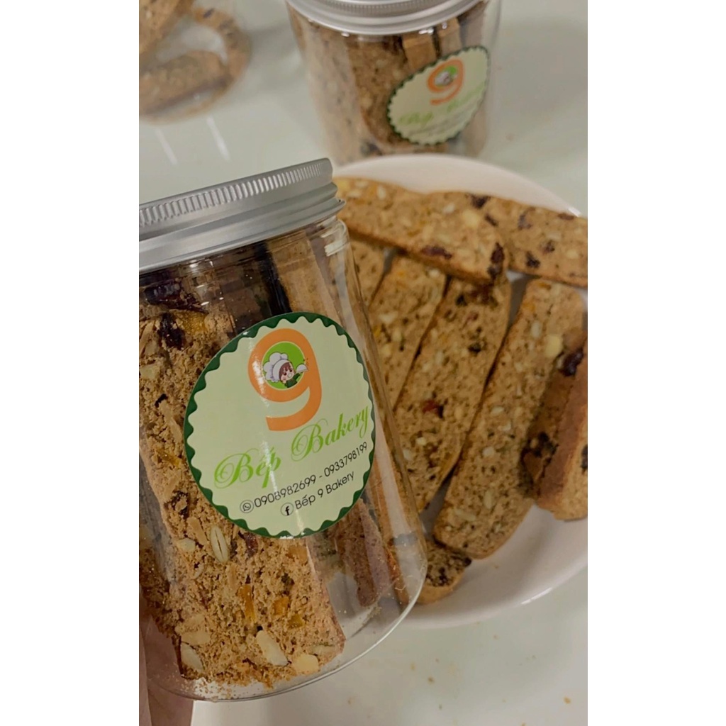 Biscotti nguyên cám