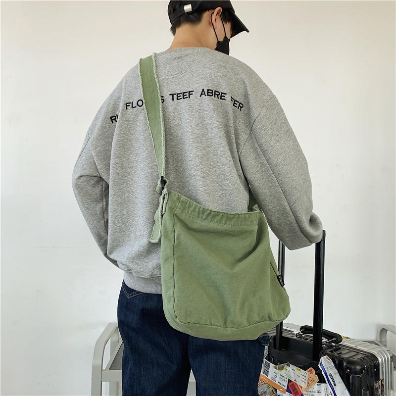 Túi Xách Canvas Cỡ Lớn Thời Trang Hàn Quốc 2022 Cho Nam