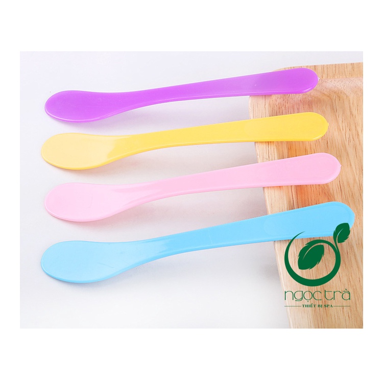 Que nhựa waxing, trộn bột mặt nạ 15cm