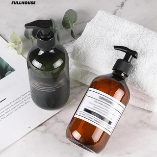 Chai nhựa rỗng có vòi bơm dung tích 500ml