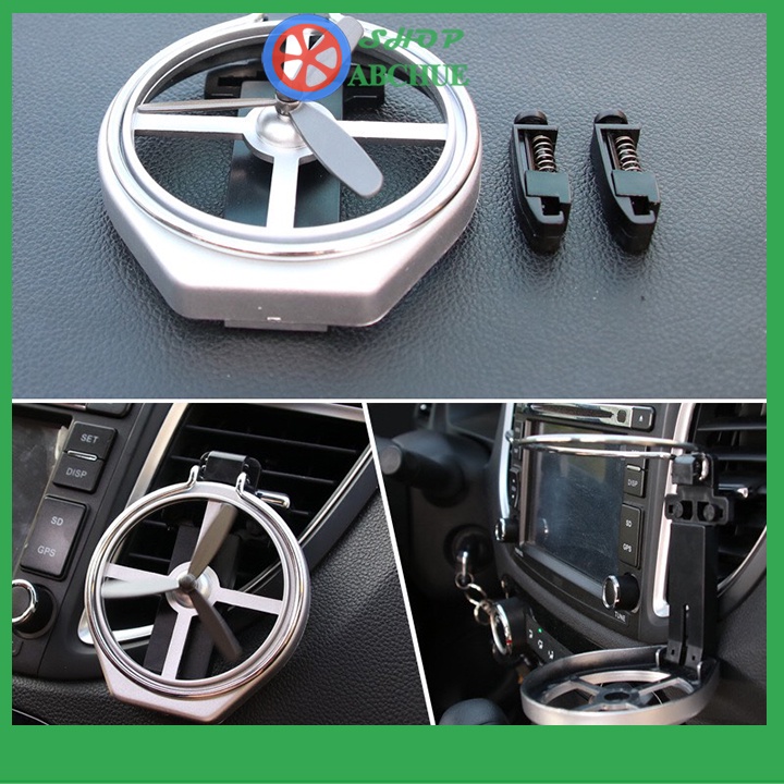 Giá  đỡ cốc trên ô tô hình cánh quạt