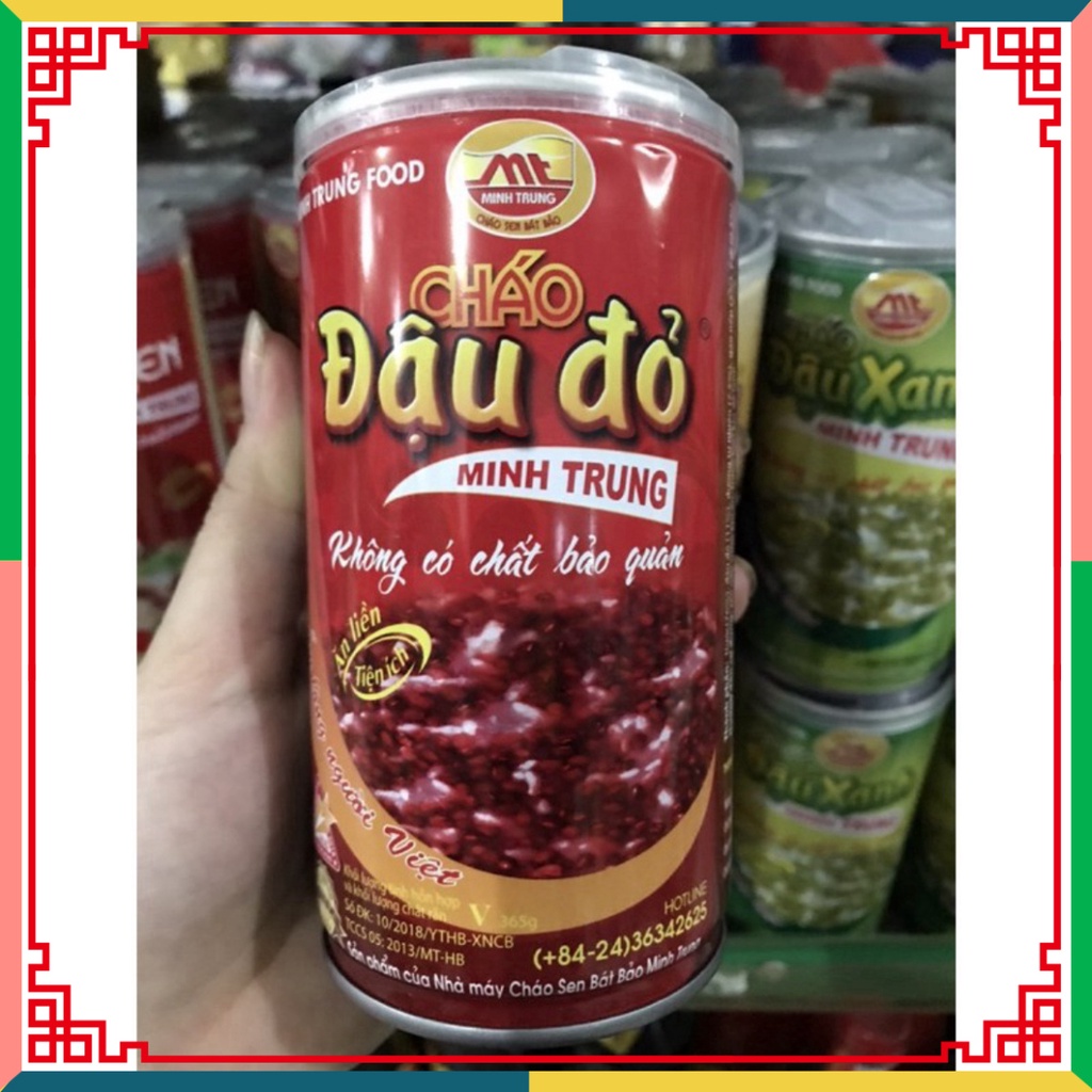 Cháo Sen Bát Bảo Minh Trung nhiều loại lọ 365g