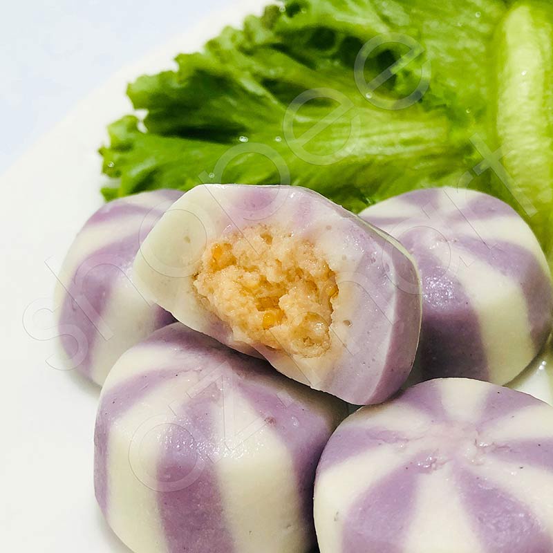 Bánh Bao Hải Sản Nhân Phô Mai Trứng Cá Viên Thả Lẩu Malaysia CB