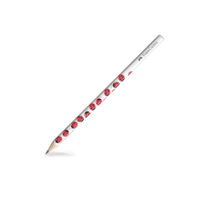 Bộ 3 Bút Chì Gỗ Motif Lady Bugu - Faber-Castell