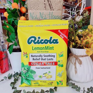 Kẹo Thảo Mộc Không Đường Ricola 105 viên của Mỹ