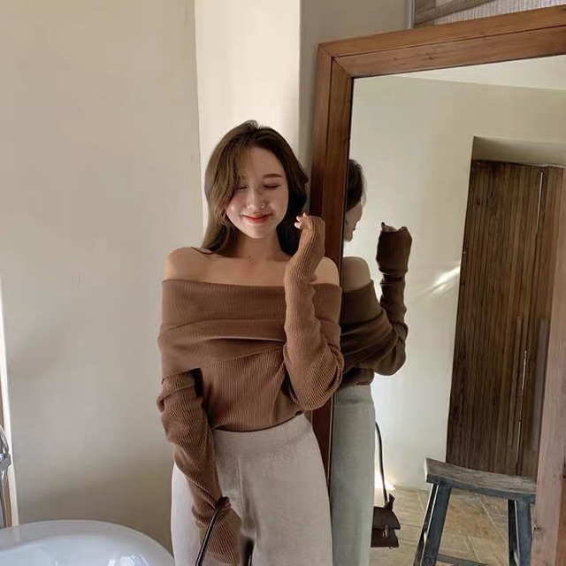 ÁO LEN TRỄ VAI