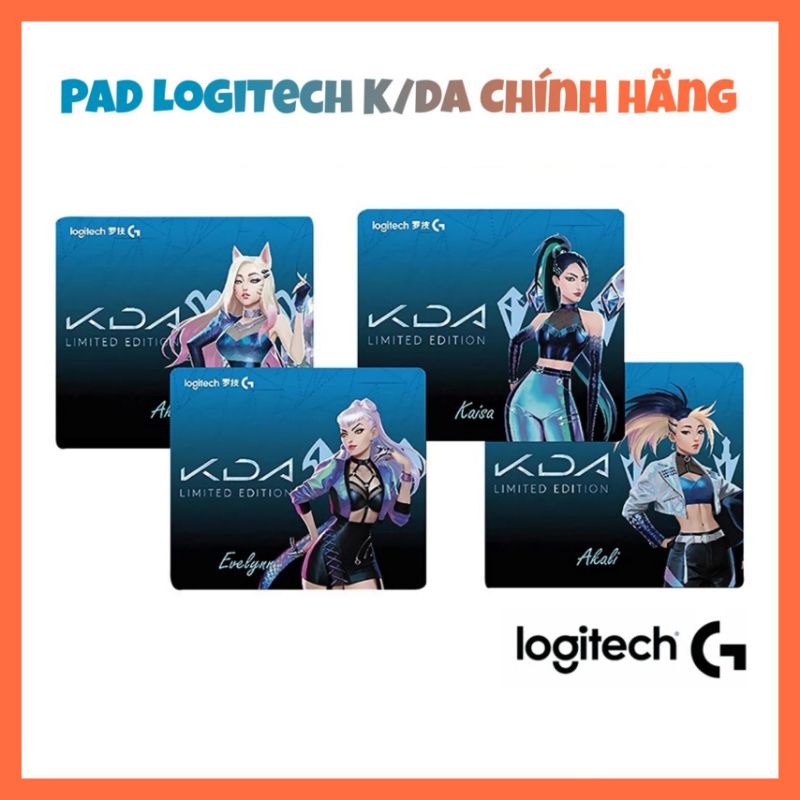 Pad Di Chuột Chơi Game Logitech G640 KDA Hàng Chính Hãng