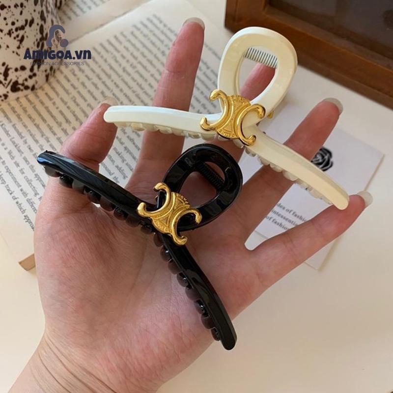 ✨✨Kẹp Tóc Chữ C Đơn Giản Thời Trang Phong Cách Hàn Quốc kẹp tóc càng cua kẹp tóc hàn quốc
