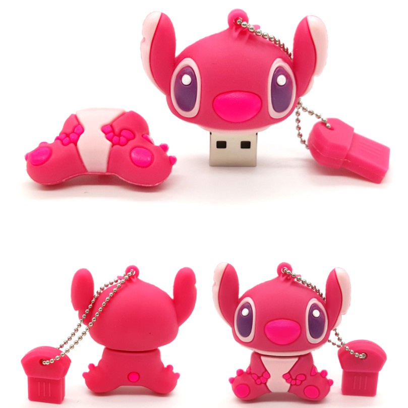 Ổ Đĩa U 128GB Hoạt Hình Lilo &amp; Stitch Thời Trang