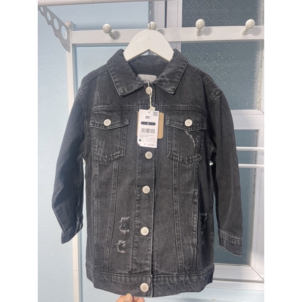 Áo bò bé trai ELV 4-15 tuổi  Áo khoác bò denim xuất dư 0822