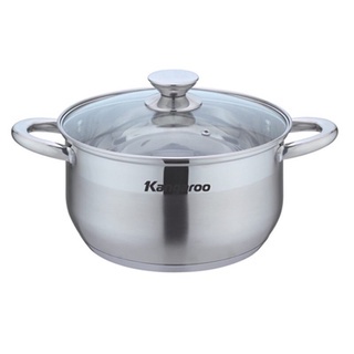 Nồi Inox Kangaroo KG878S,M,L 16cm,20cm,24cm Hàng chính hãng