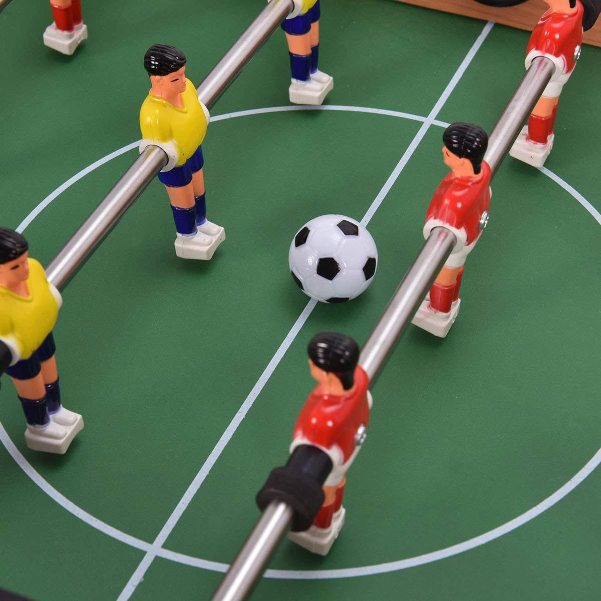 Bàn Đá Banh Mini - Đồ Chơi Bàn Bi Lắc Bóng Đá Table Top Foosball Trẻ Em, Luyện Phản Xạ, Trẻ Thông Minh