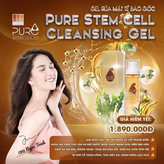 Sữa rửa mặt TẾ BÀO GỐC PURE - Stem Cell Cleasing Gel