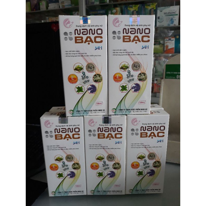 DDVS CHĂM SÓC  nam , nữ NANO BẠC -chai vòi 100ml