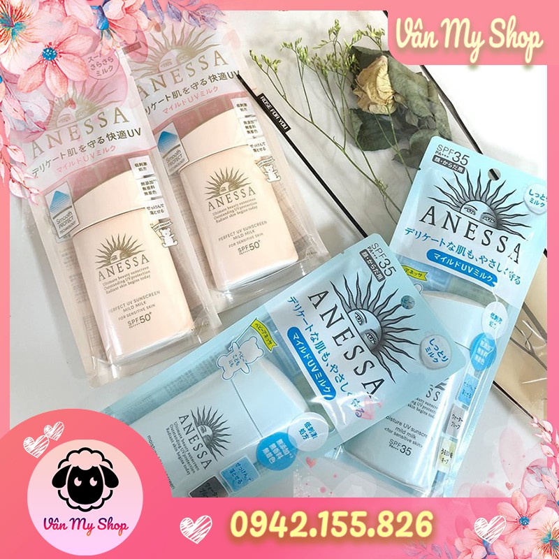 Kem chống nắng Anessa Perfect UV Suncreen Milk 60ml SPF50+ PA++++