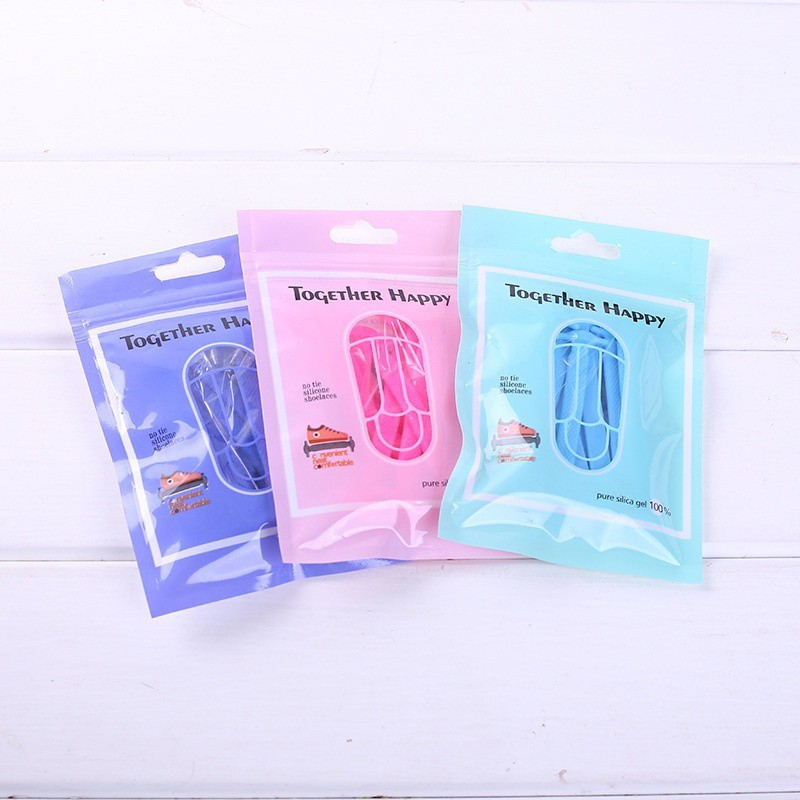 Dây Giày Co Dãn Không Cần Buộc 13 Màu