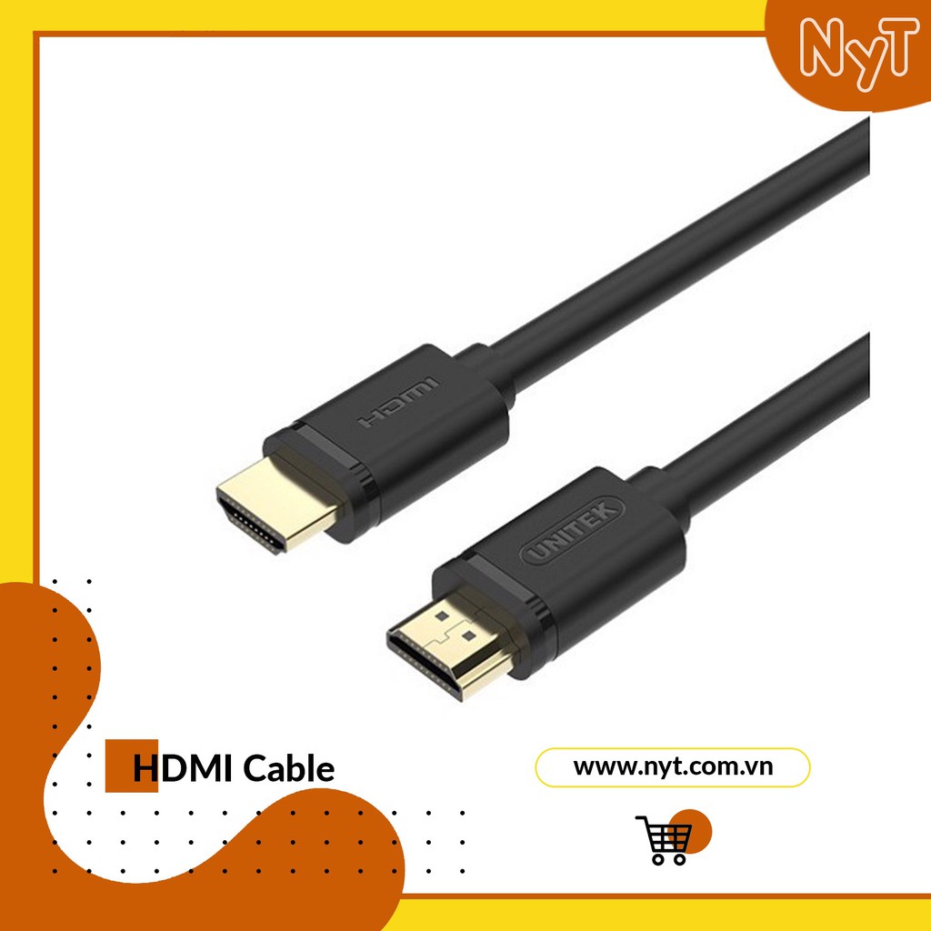 Cáp Chuẩn HDMI Cao Cấp | UNITEK Chính Hãng | Y-C137U, Y-C139U, Y-C140U