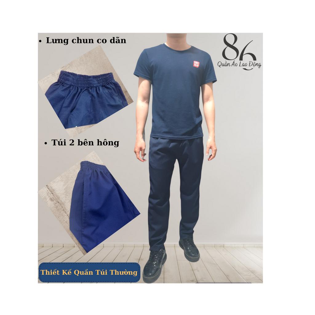 Quần bảo hộ lao động nam co dãn tốt có size đến 100kg