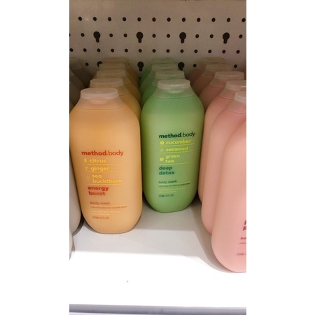 Sữa Tắm dưỡng ẩm , sáng da Method Body 532ml Oganic