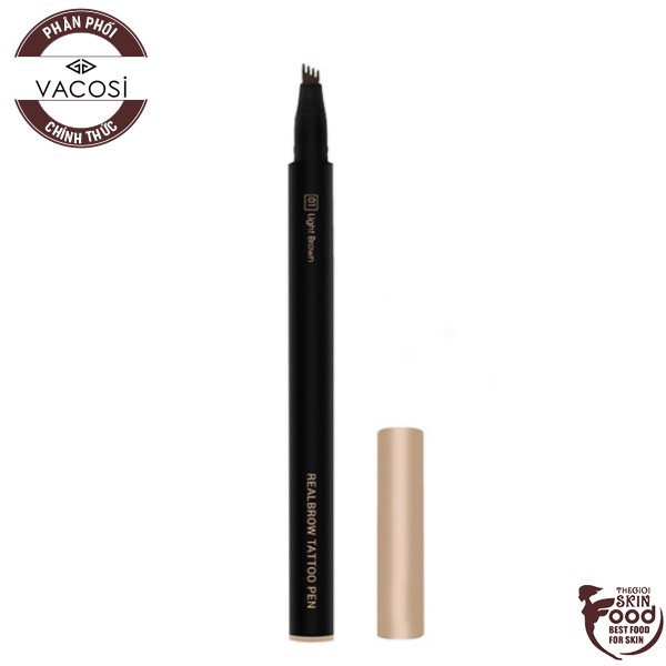 Bút Xăm Chân Mày Vacosi Natural Studio Real Brow Tattoo Pen 1.3g (VM14)