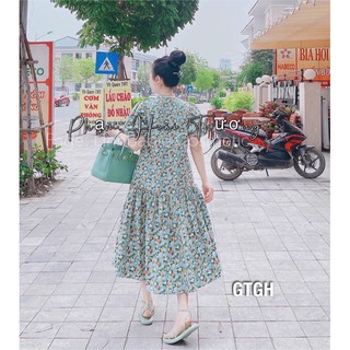 VÁY HOA NHÍ BÈO ĐUÔI CÁ 🍀