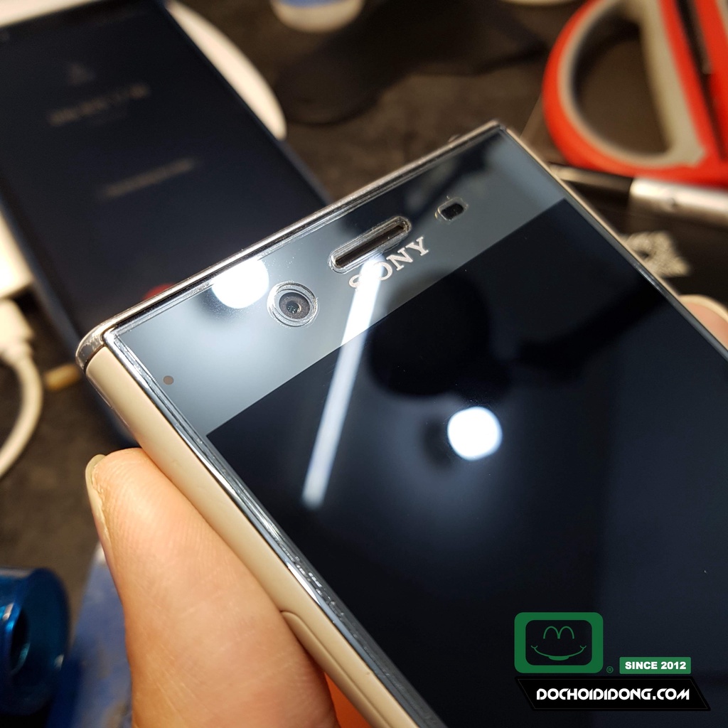 Miếng dán cường lực màn hình Sony XZ Premium nguyên liệu nhựa nano cao cấp