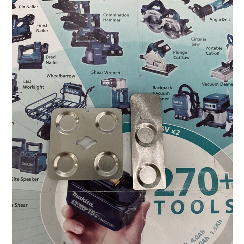 Bộ kẽm hàn cell pin 5S-2P chịu tải lớn , size 0.18mm.