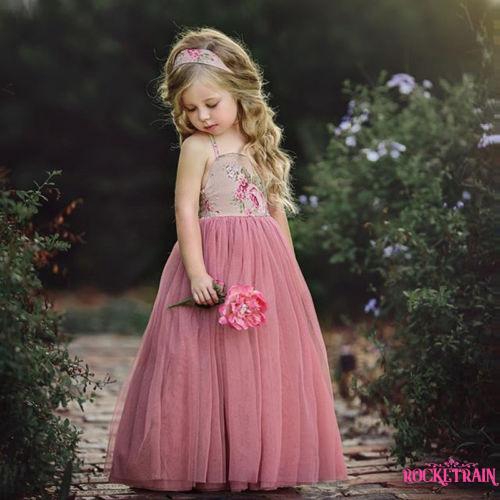 Đầm Công Chúa Xinh Xắn Cho Bé Gái