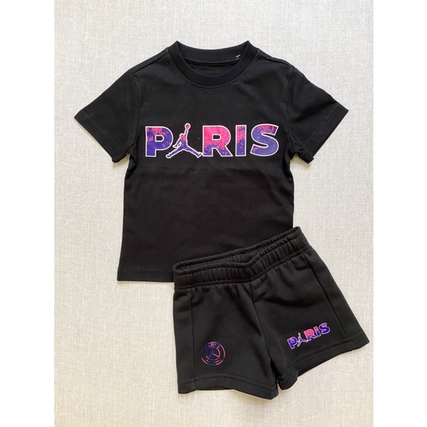 Bộ Short Paris chữ cao cấp bé trai-MS205