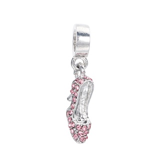Charm chiếc giày đính đá nhiều màu - Linhcharms