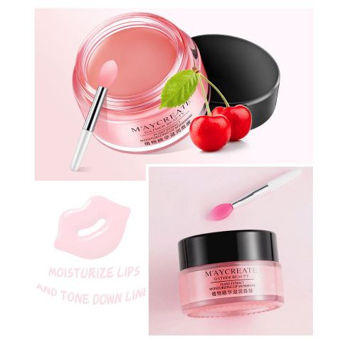 Hộp Mặt Nạ Ngủ Môi Cherry của Maycreate 20g | BigBuy360 - bigbuy360.vn