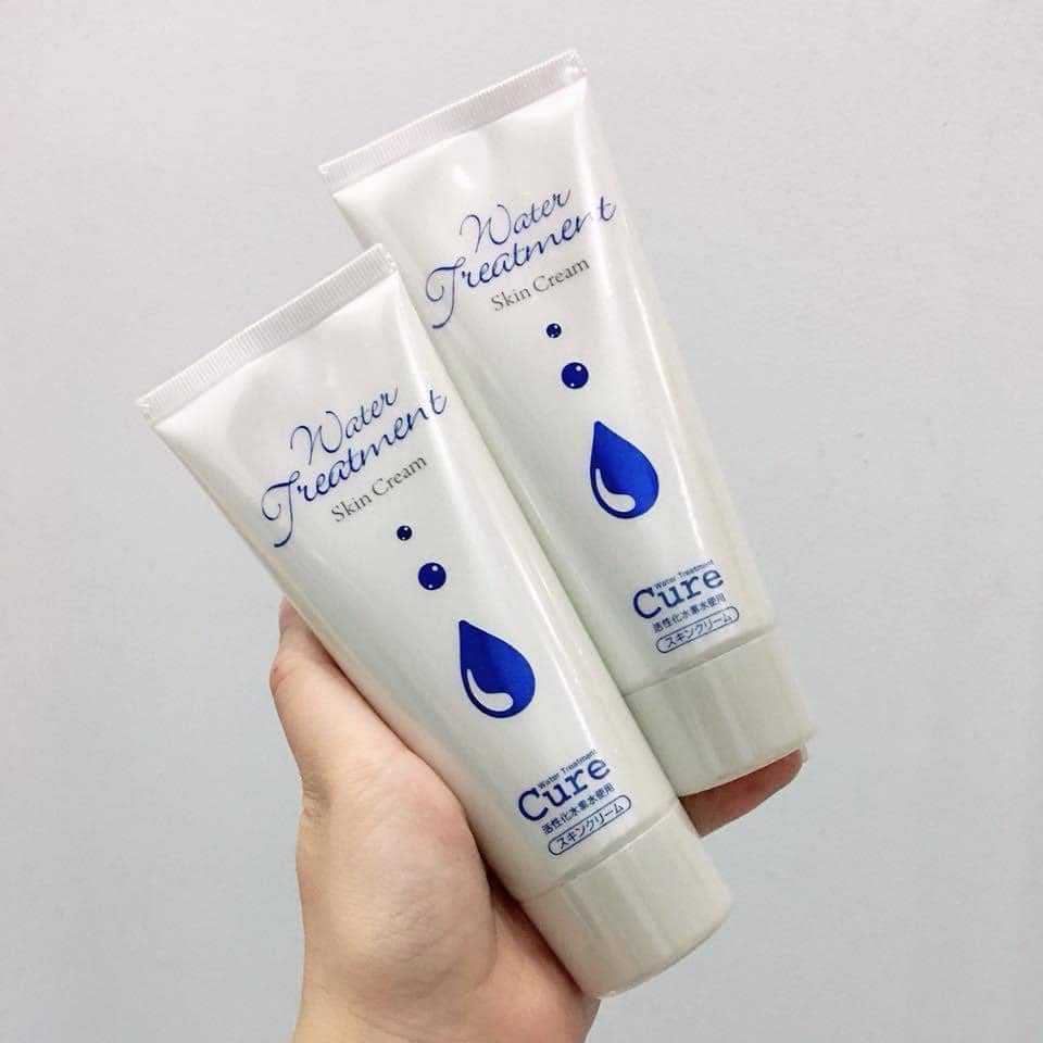 Kem dưỡng ẩm Cure Water Treatment Skin Cream 100g cho da ẩm mịn sáng da