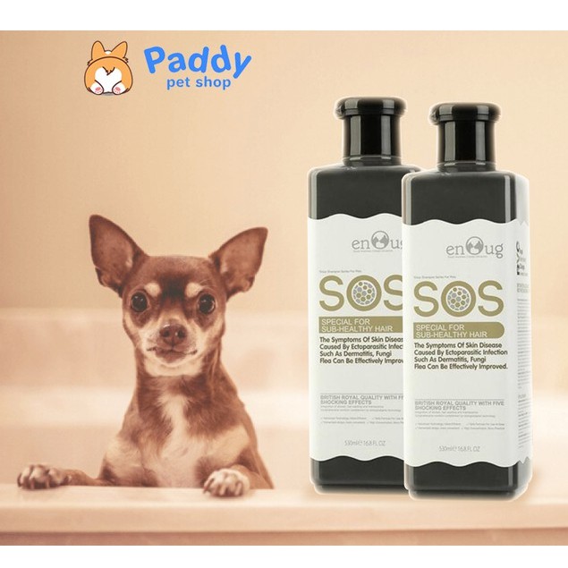 Sữa Tắm SOS Sub-Healthy Phục Hồi Lông Hư Tổn Cho Chó Mèo (530ml)
