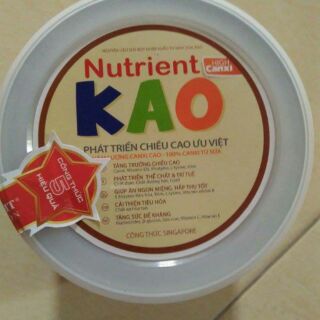 Nutrient Kao  Tăng trưởng chiều cao tốt hơn