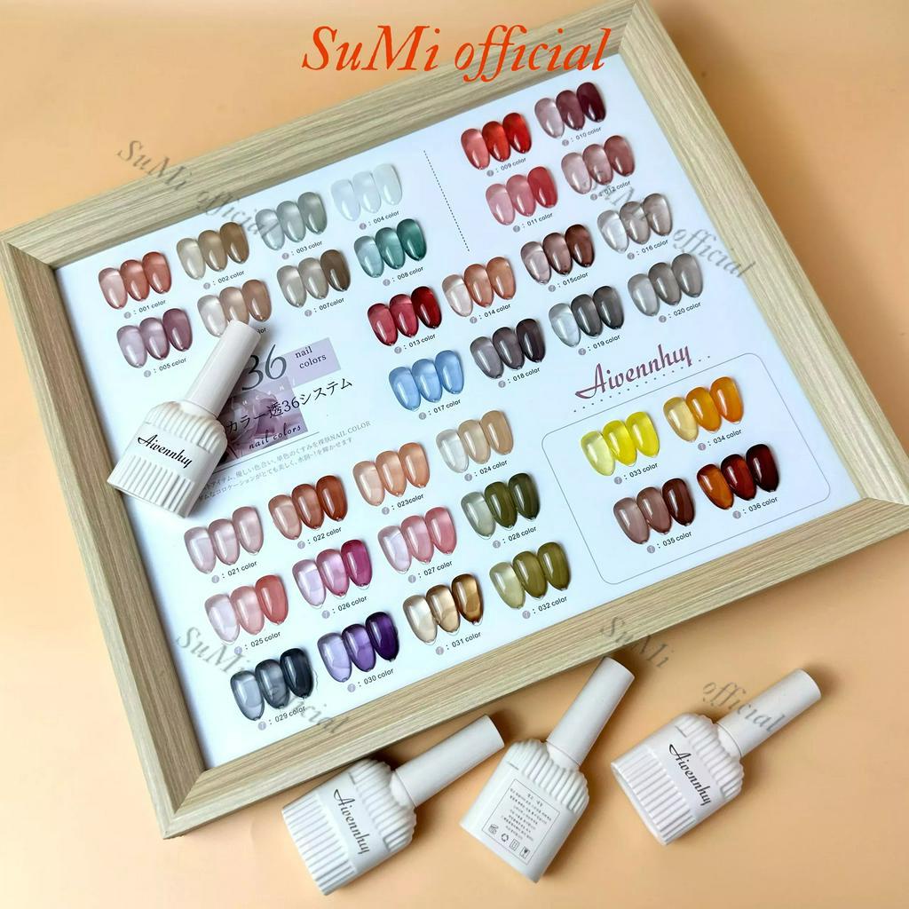 Sét sơn thạch 36 màu tặng kèm bảng màu