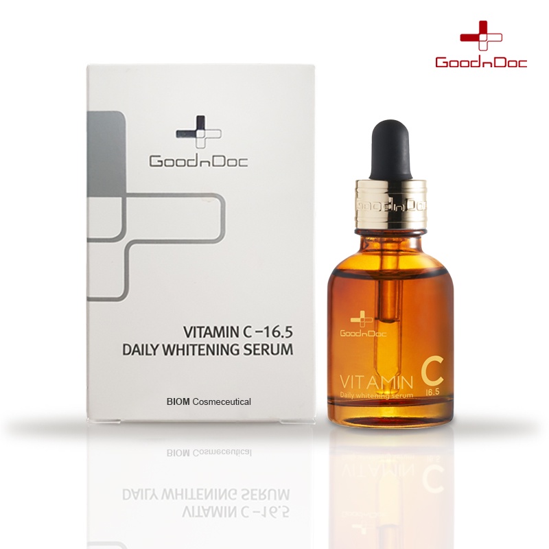 Goodndoc Vitamin C 16.5 Daily Whitening - Serum giúp giảm thâm, giảm sạm nám da 30ml