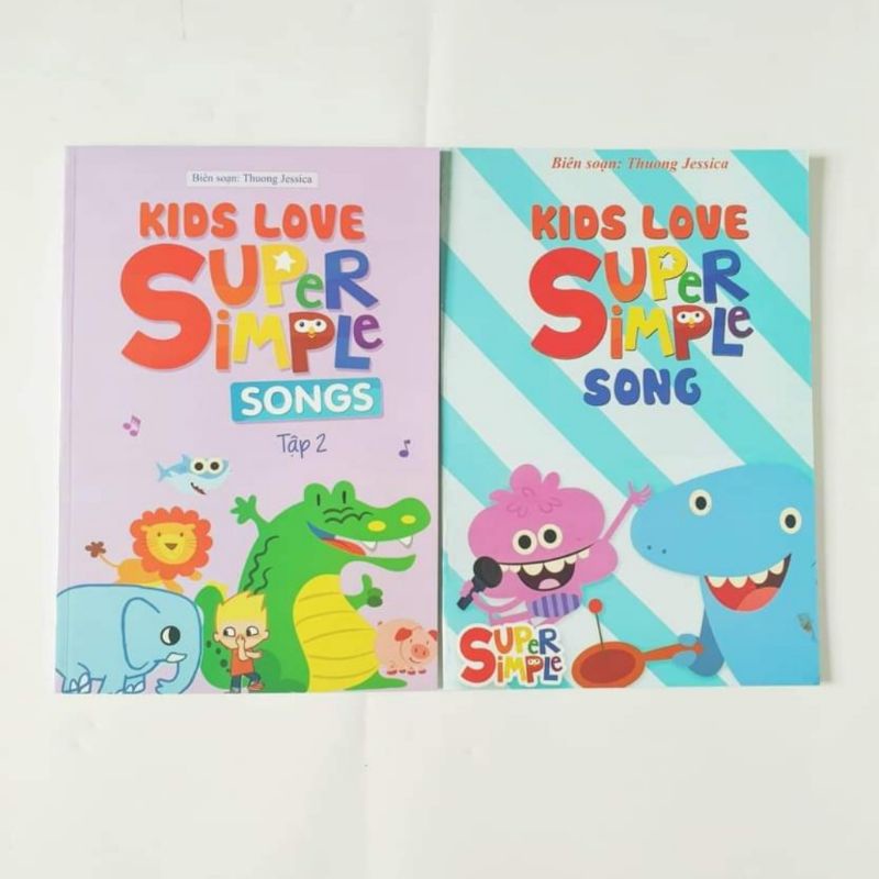 Giấy in A4 - Super simple song 2 tập