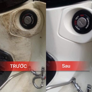 Tẩy yếm xe dream