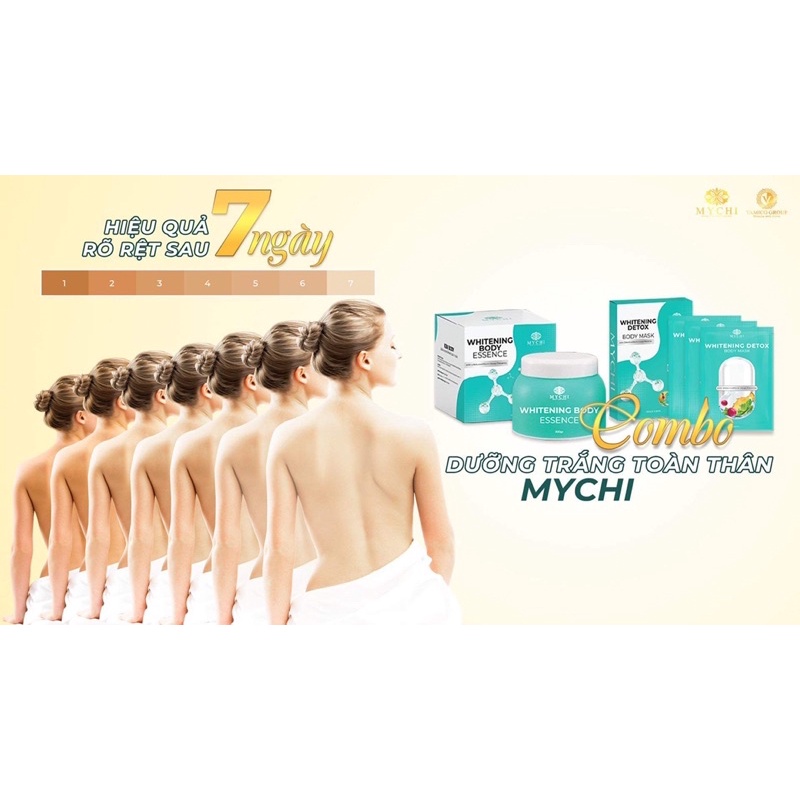 Kem Body Mychi hương nước hoa - Dưỡng Trắng da toàn thân Mychi