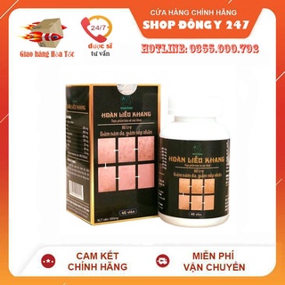 ✅Hoàn Liễu Khang - Hỗ trợ làm giảm lão hóa da, nám da, sạm da (Lọ 40 viên)