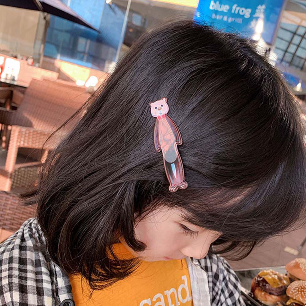 Kẹp tóc hình con vật hoạt hình dễ thương cho bé gái