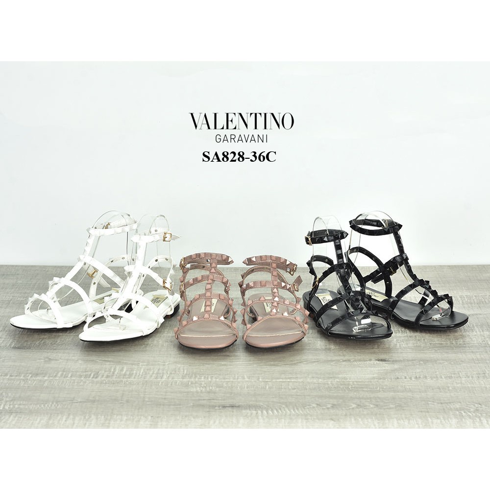 Valentino Giày Sandal Đế Bệt Thời Trang Sa828-36C