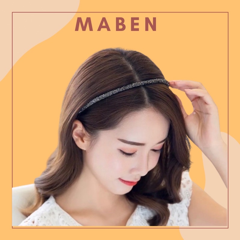 Cài tóc đá lấp lánh nữ tính