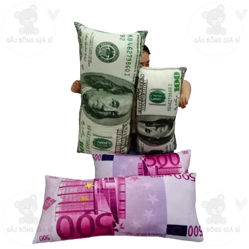 GỐI ĐÔ LA GỐI ÔM DOLA GỐI 3D ĐÔ LA