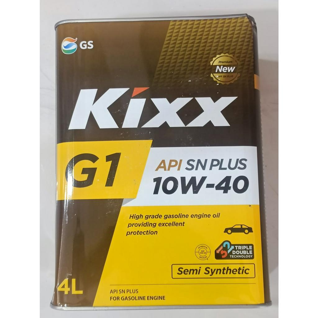 (Giá KM) Can 4L Dầu nhớt xe hơi, ô tô Dầu nhớt động cơ KIXX G1 10W40 4000ML Chính hãng – Shopnhottot